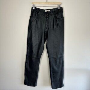 SAN Francisco Vintage Y2K Genuine black leather pants